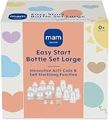 MAM Easy Start Anti-Colic Bottle Starter Set 6x Bottles Soother 0-2M view 8