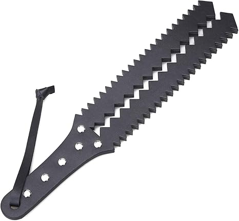 Amazon.com: Faux Leather Strap/Paddle Three Layer Studded Paddles