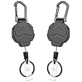 VYNCS Retractable Keychain Badge Holder with Belt