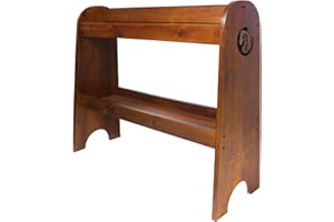 Janedream Solid Wood Saddle Rack, Horse Saddle for Western Saddle and English Saddle Display, Equipment for Displaying Horse Supplies Accessories at Tack Room Western-Style Room