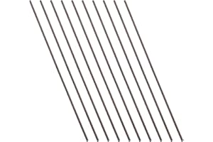 OHPHCALL 10Pcs Tungsten Wire Heat Resistant Kiln Wire for Jewelry Crafting Pottery Firing and Ceramic DIY