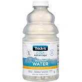 Thick-It Clear Advantage Moderately Thick/Honey Water Drink, 46 oz, 1 Pack | Ready-to-drink clear thickened water for dysphagia; moderately thick; honey consistency; no mixing required; flavorless