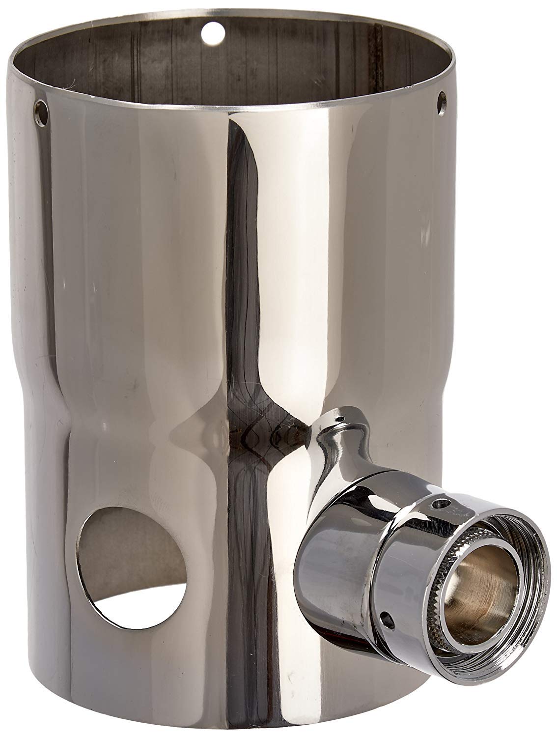 Krome Dispense C51612 3" Draft Beer Tower Extension Chrome Finish; Stainless Steel; Convert