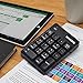 KMASHI Keypad 18 Keys Wireless Numeric Mini Keyboard Numpad 2.4G USB Number Pad