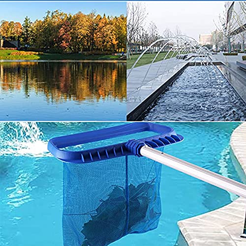 Avalution Pool Skimmer Net Upgraded Reinforced Frame with High Capacity Leaf Skimme Deep Rake
