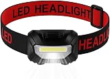 Xndryan Head Torch Ultra Bright COB LED Headlamp 3 Modes 60° Beam view 8