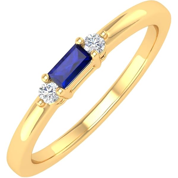 10K Yellow Gold Men’s Diamond Band – 0.03 Carat Round White Diamonds, Wedding/Anniversary Ring - View #10