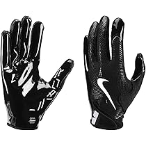 Nike Vapor Jet 8.0 Football Gloves (Black/Black/Black/White
