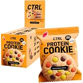 CTRL Peanut Butter Piece Protein Cookies - Soft Baked Cookies with Rich and Creamy Peanut Butter Pieces - Nutrition Packed Protein Treats with 15g of Protein, 4g Collagen &amp; Fiber - Protein Snack for Active Lifestyles (12 Pack)