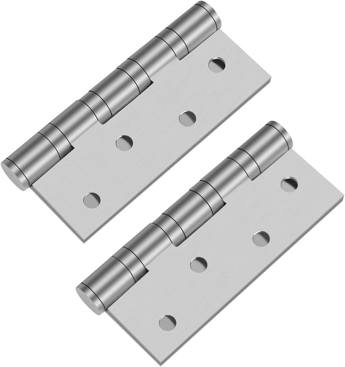 Brushed 304 Stainless Steel 4’’x3’’ Bearing Door Hinges with Square