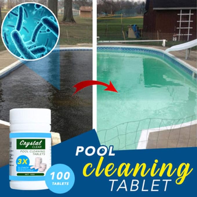Zooarts Magic Swimming Pool Cleaning Tablet with Floating Chemical