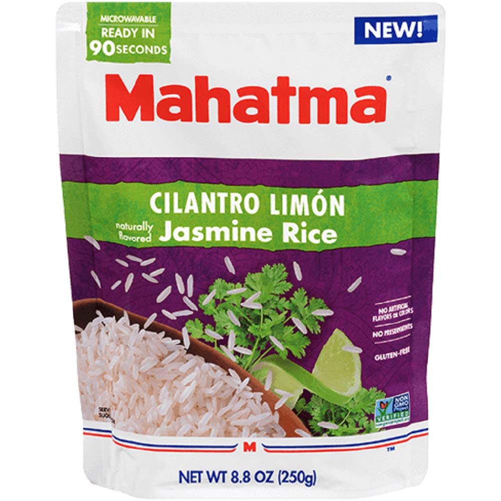 Amazon Com Mahatma Cilantro Limon Jasmine Rice 8 8 Oz Bag Grocery Gourmet Food