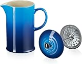 Le Creuset Stoneware Cafetiere French Press 1 L Azure 60706082200003 view 5