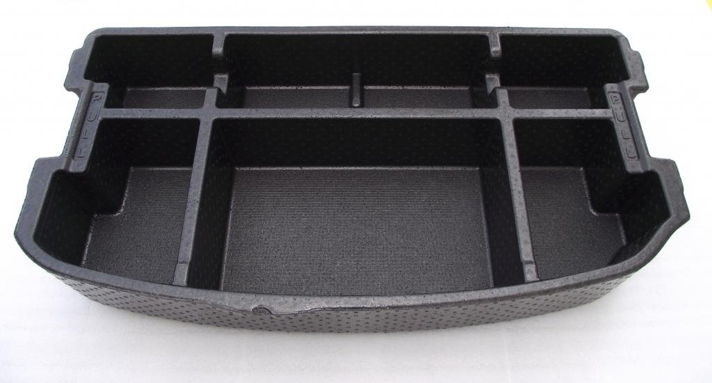 Kia Soul Rear Cargo Storage Organizer with Hard TriFold Cover Automotive