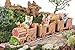 Joykick Fairy Garden Train Kit - Miniature Hand Painted Figurine Statues with Accessories - Set of 6pcs for Your House or Lawn Decor