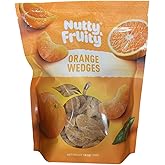 Nutty & Fruity Dried Tangerine Wedges Soft & Juicy Gluten Free Made with Real Fruit 18 OZ PACK OF 1
