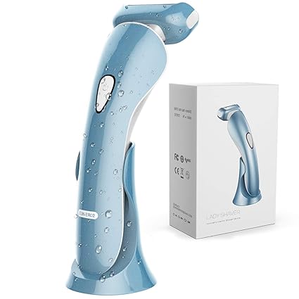 Rasierer Damen Elektrisch - Schmerzloser Lady Shaver Elektrorasierer Intimrasierer für Frauen Bikinizone Trimmer