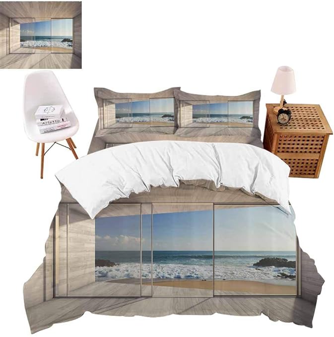 Vroselv Home Set Di Biancheria Da Letto Con Trapunta E Stampa Montagna 4 Pezzi In Poliestere Senza Piumino Poliestere Stile 09 Full 4pcs Amazon It Casa E Cucina