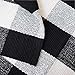 Purcoton Black and White Striped Rug (23.6