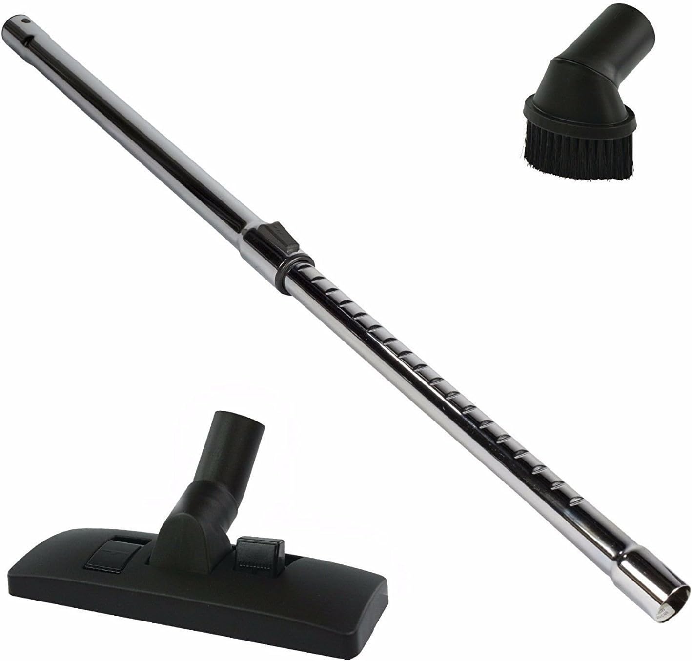 Maxorado 35mm Staubsaugerrohr + Kombidüse + Staubpinsel Staubsauger Rohr für kompatibel mit Alaska AEG Electrolux Bosch Siemens Einhell Electrolux Dirt Devil Privileg Quelle NILCO Kärcher Quigg etc