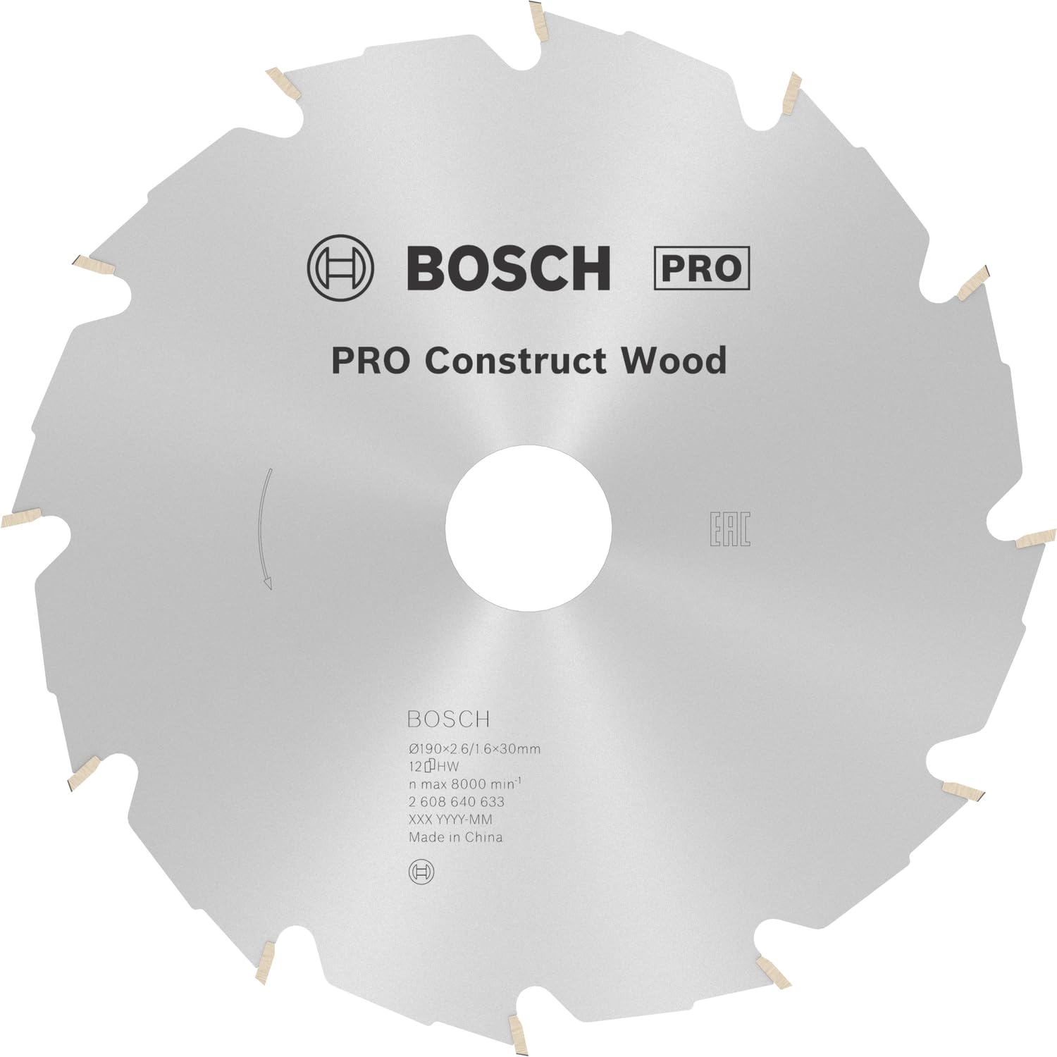 Bosch 2608640633 Construct Wood Circular Saw Blade