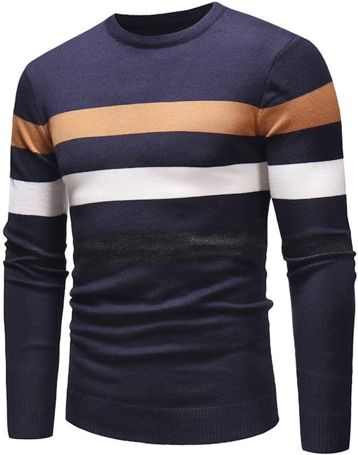 SANFASHION Herren Men's Casual Long Sleeve Sweatshirt 1