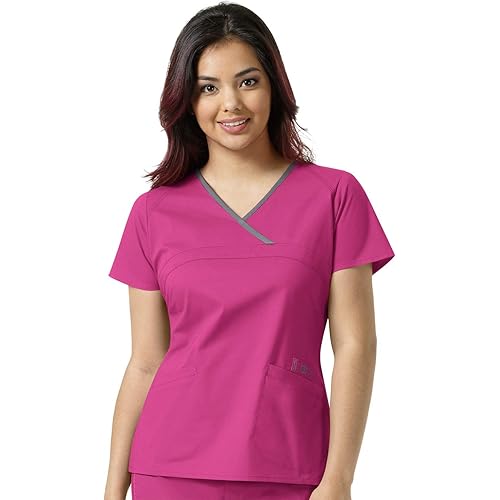 WonderWink Women's Charlize-Y-Neck Top