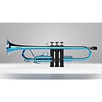 Amazon.com: Tromba Plastic Bb Trumpet-Metallic Blue : Musical  