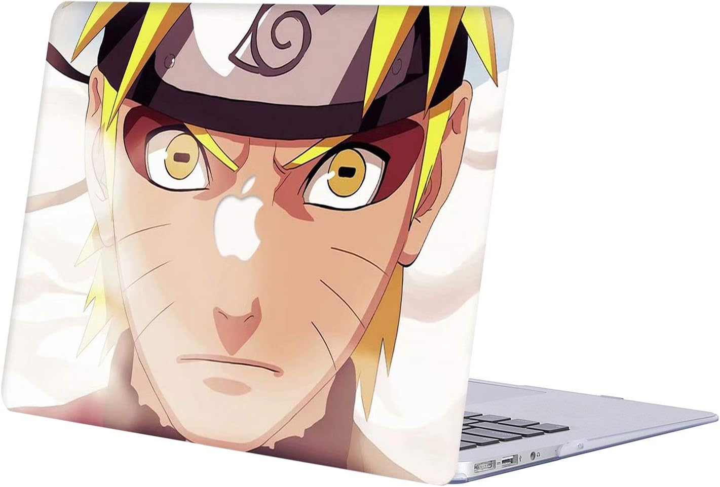 Hard Case Compatible with MacBook Air 13 (A1369 & A1466, Older Version 2010-2017 Release), AJYX Anime Series Plastic Pattern Hard Case Shell Cover Only for MacBook Air 13 Inch - JR154 Uzumaki Naruto