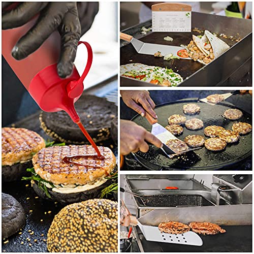 Grill Spatula Leonyo Griddle Accessories Tool Set Of 11, Stainless