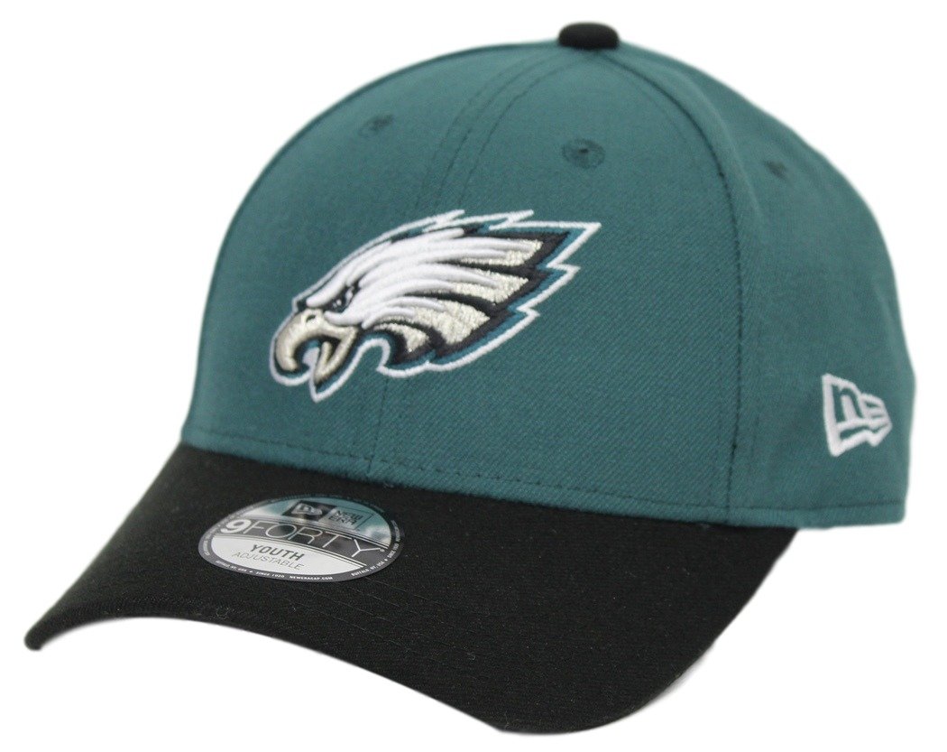 Philadelphia Eagles New Era Youth NFL 9Forty The League Adjustable Hat