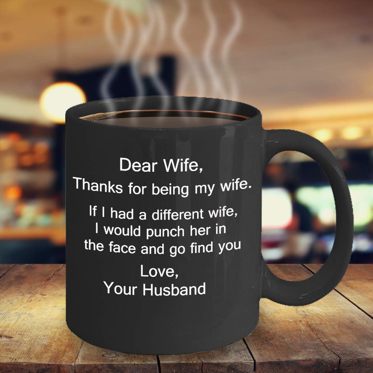 deadpool dear wife mug