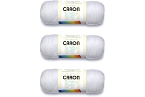 Caron Simply Soft White 3-pack