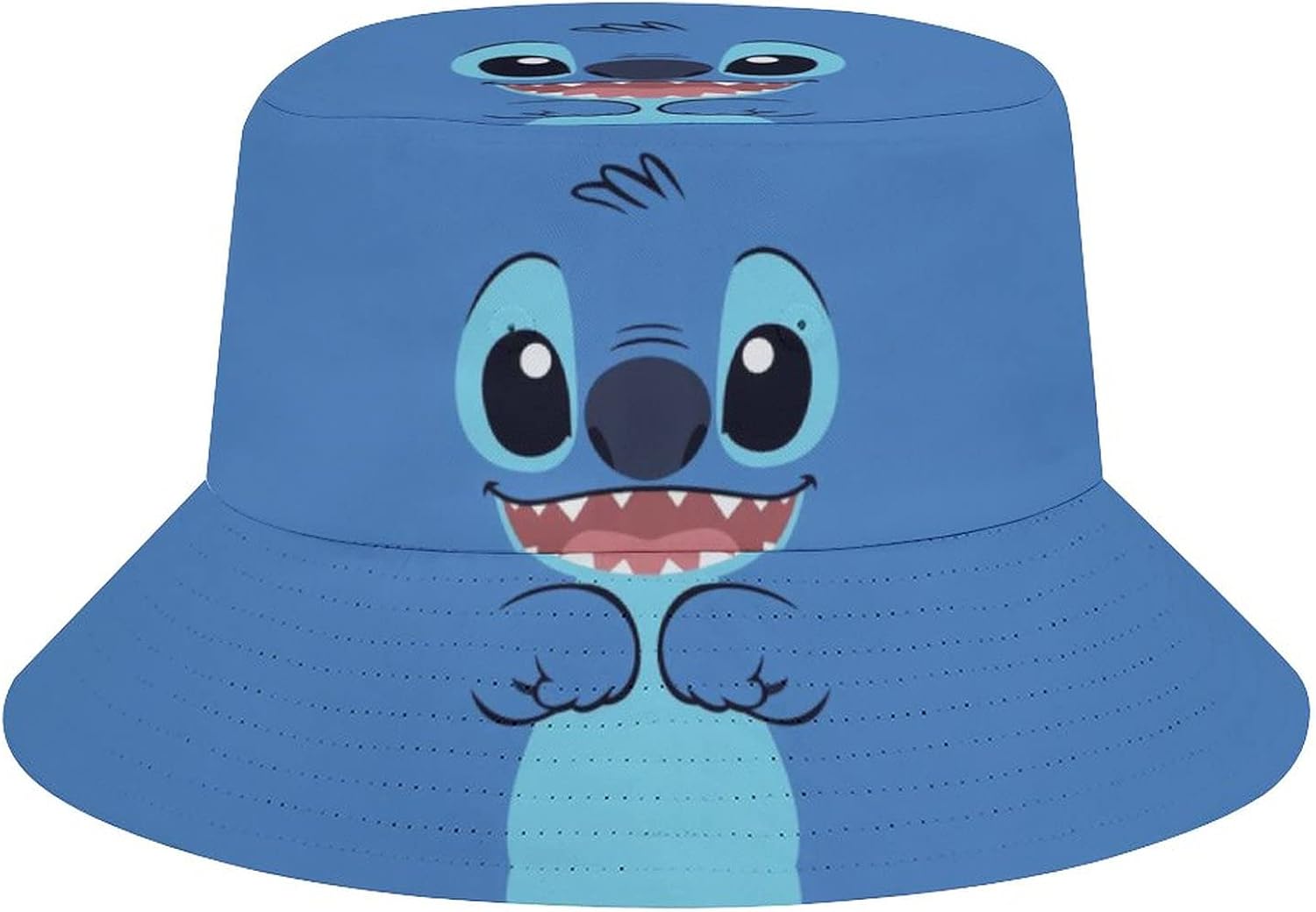 COSLOID Stitch Bucket Hats Unisex Summer Travel Beach Sun Hat Fisherman