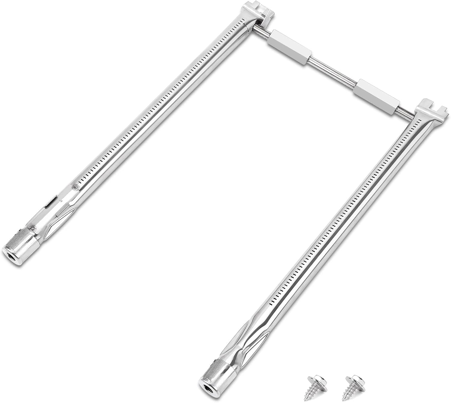 GFTIME 69785 45.7CM Grill Burner Tube Spare Parts for Weber Spirit E-210, E-220, S-210, S-220, Stainless Steel Barbecue Burner Pipe for Spirit I &II 200 Series Gas Grill with Front Control Panel