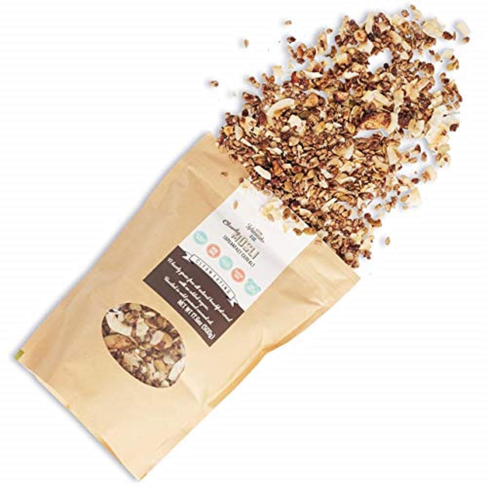 KZ Clean Eating Vegan Snack Healthy Food For Breakfast Keto Paleo Granola Low Carb 17.6oz