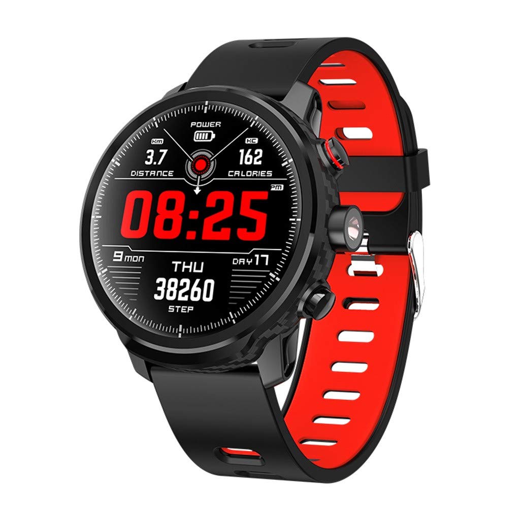 Amazon.com: Star_wuvi IP68 Waterproof Smartwatch,Fitness ...