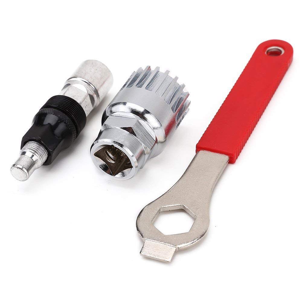 VOANZO Crank Puller, Professional Bicycle Bike Crank removal tool, Bike Crank Extractor, Arm Remover with Bike Pedal Spanner