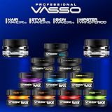Vasso Resist Hair Styling Wax Water Based Gel Red Strong Hold Easy Washout 1 view 8