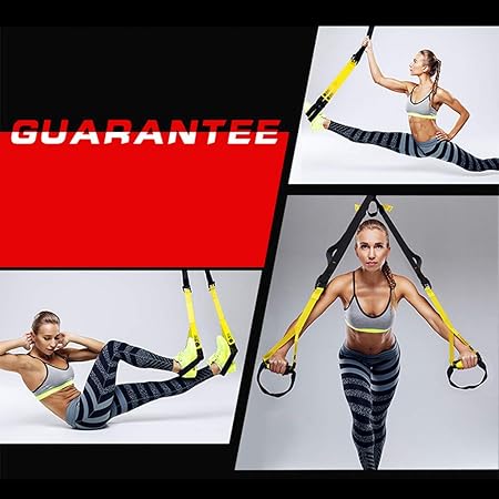 TianranRT TRX Set Yoga Fitness Bandas de Resistencia Tirando de la ...