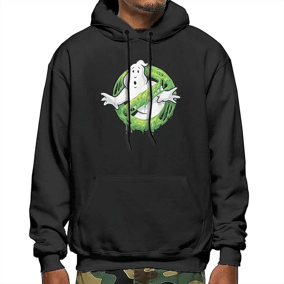 Amazon Ghostbusters Slimer スライマー メンズ パーカー プルオーバー スウェット フード付き ゆったり 春秋冬 上着 プルオーバー カジュアル スウェット ポケット付き S 2xl トレーナー パーカー 通販