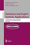Database and Expert Systems Applications: 13th