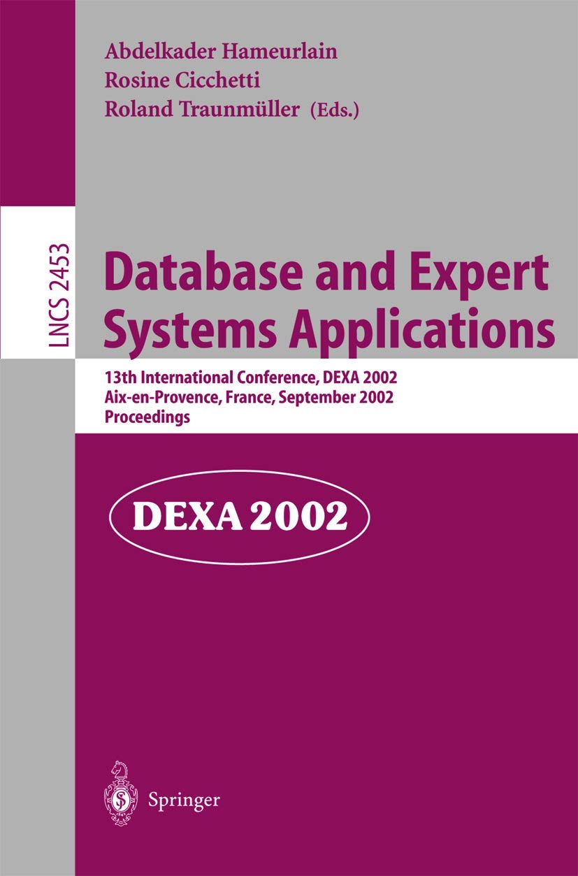 Database and Expert Systems Applications: 13th