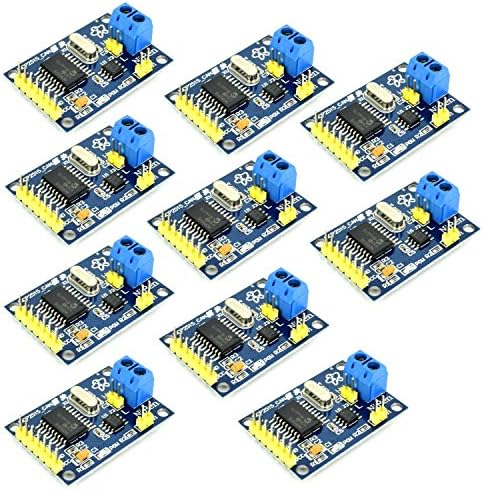 Optimus Electric 10pcs MCP2515 CAN Controller 1MB/s Communication Speed with TJA1050 Driver and SPI Interface for Microcontroller Projects from