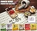 Islandoffer 6 Favors of Foot Reflexology Chinese Medicine Foot Bath Powder Kits Cold Blood (Wormwood, Ginger, Saffron,Chinese Herbs, Yao Herbs, Genseng)