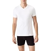 Pact Men's Organic Cotton Stretch-Fit V-Neck Undershirt White