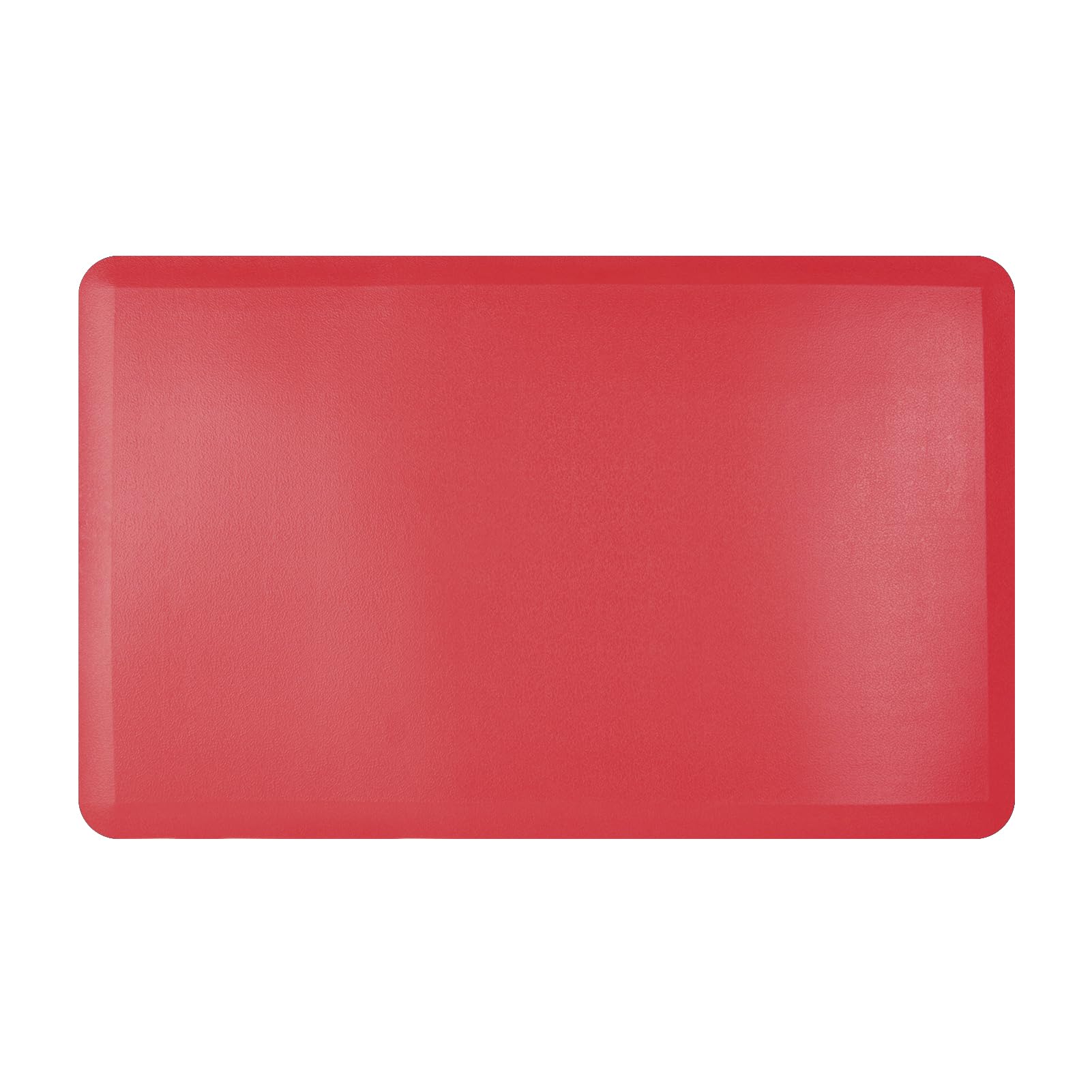 Art3d Anti Fatigue Mat - 1/2 Inch Cushioned Kitchen Mats - Non Slip Foam Comfort Cushion for Standing Desk, Office or Garage Floor (17.3"x28", Red)