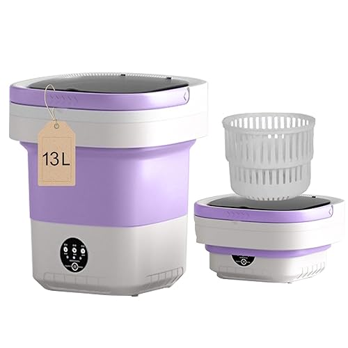 Portable washing machine,13L Upgraded Large Capacity Foldable Mini
