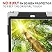 Zenrich Galaxy Tab S2 9.7 Case, dropproof High Impact Resistant Heavy Duty Armor Cover W/Hand Strap Handle Shoulder Belt Carry Shell for Samsung SM-T810/SM-T813/SM-T815 T810 9.7 inch Tablet (Black)