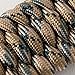 Titan Paracord Survival Bracelet | FOREST CAMO | LARGE (Fits 8